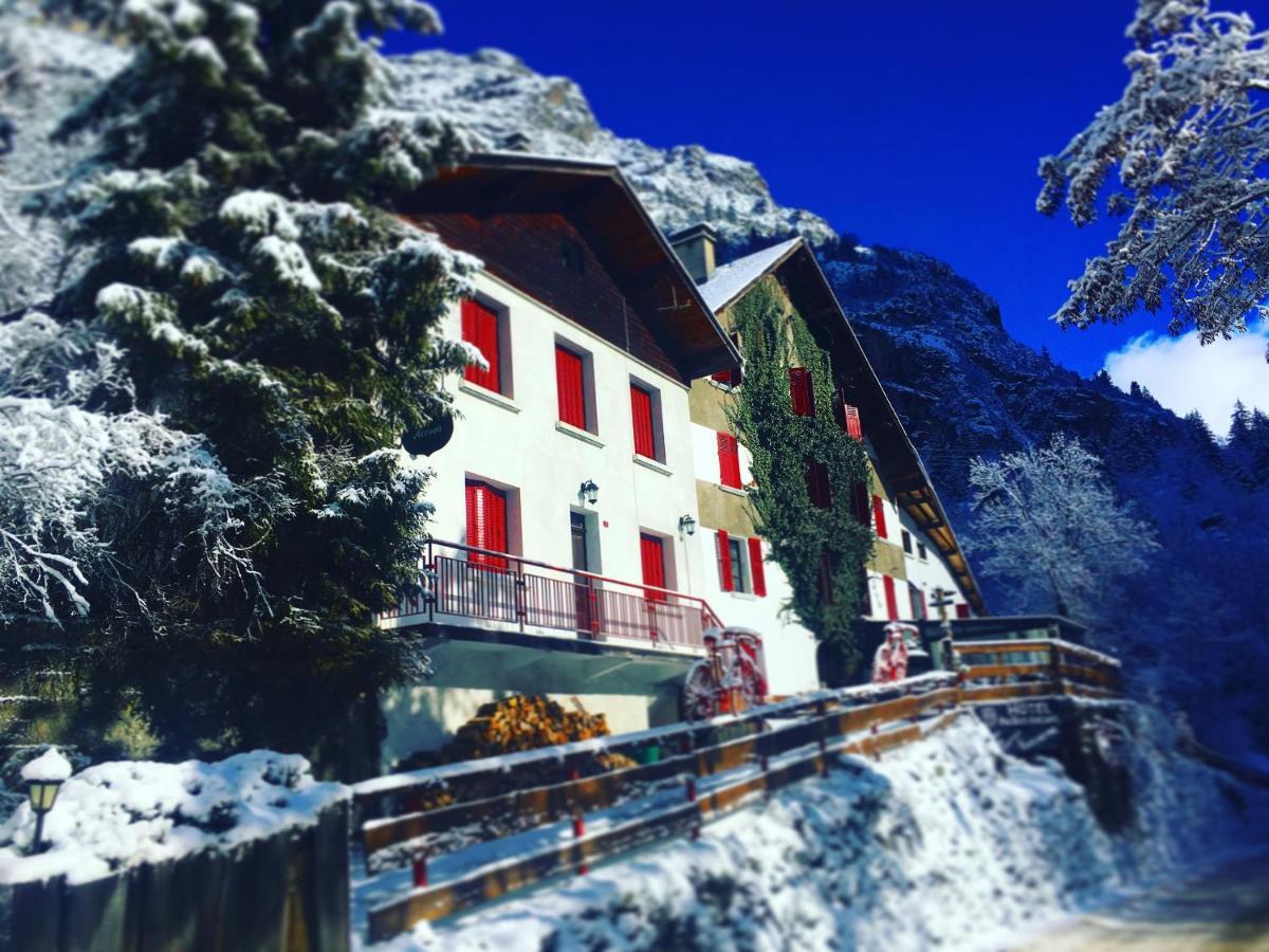 Hotel Au Bon Accueil Les Deux Alpes Exteriér fotografie