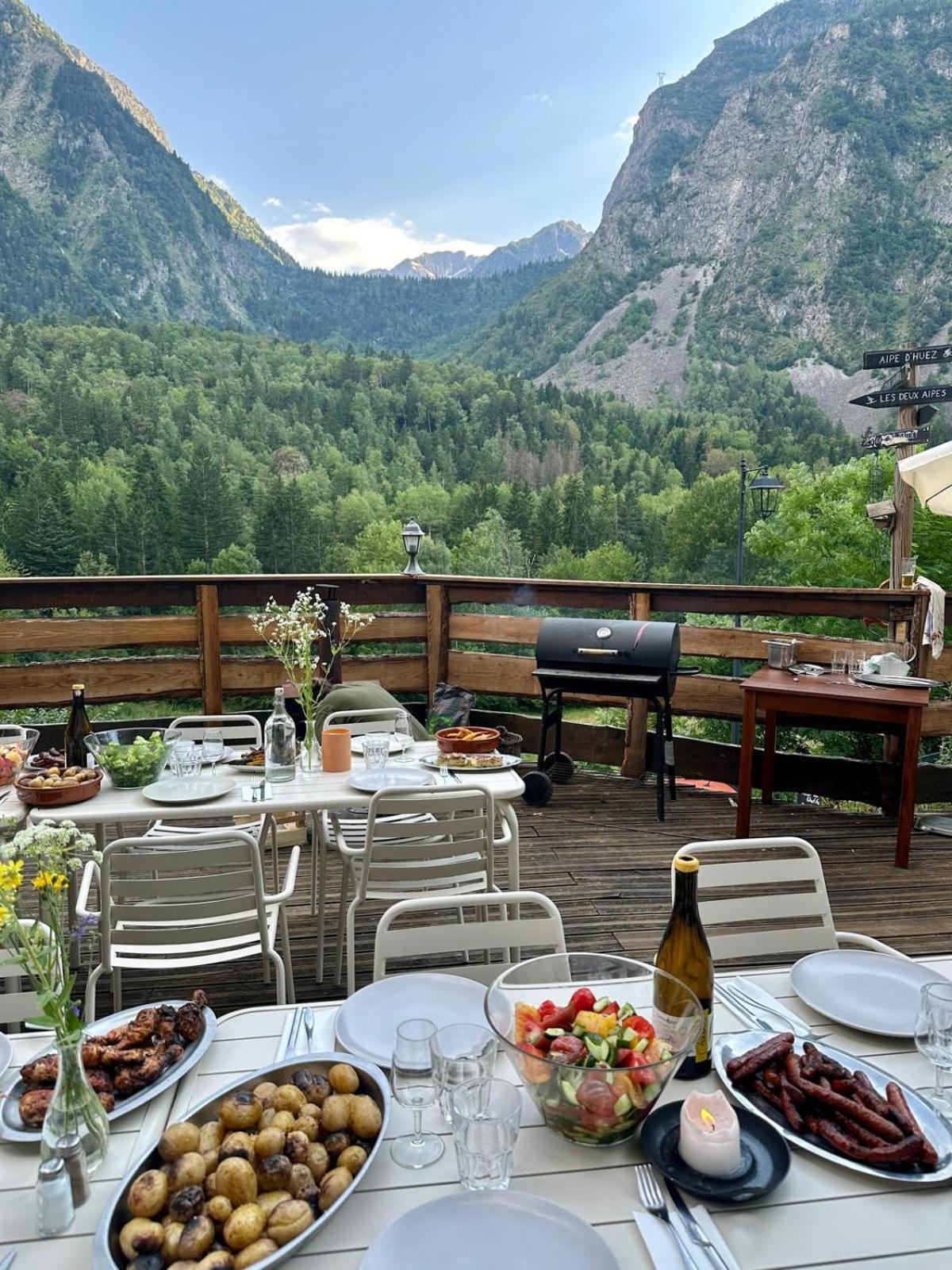 Hotel Au Bon Accueil Les Deux Alpes Exteriér fotografie
