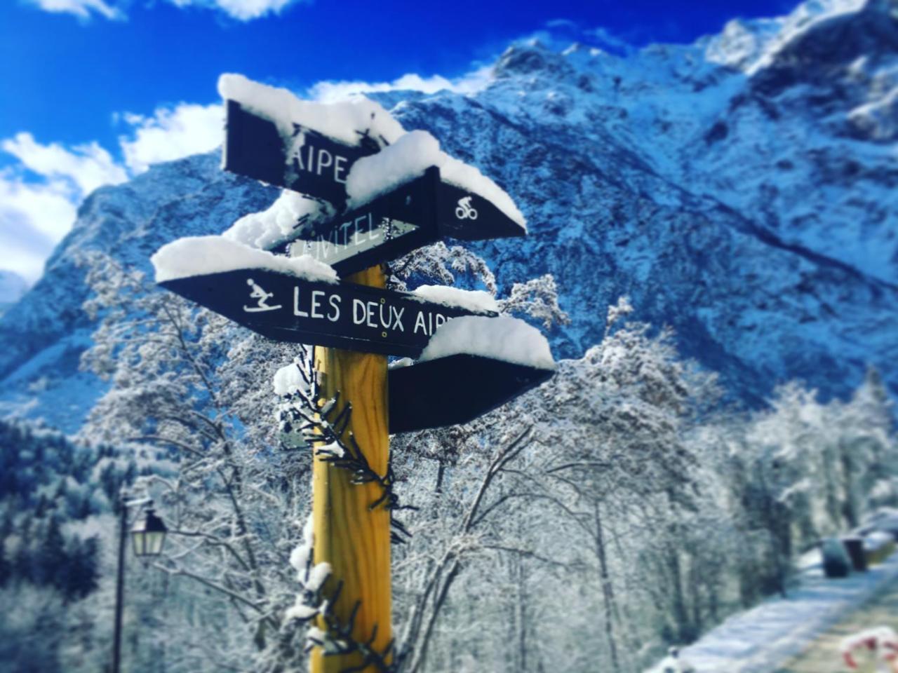 Hotel Au Bon Accueil Les Deux Alpes Exteriér fotografie