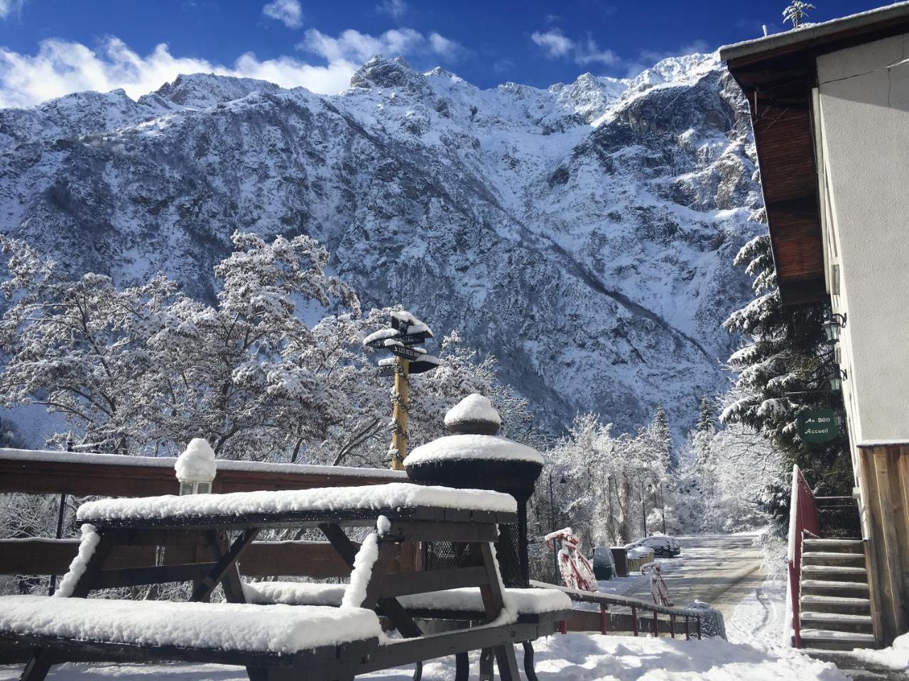 Hotel Au Bon Accueil Les Deux Alpes Exteriér fotografie